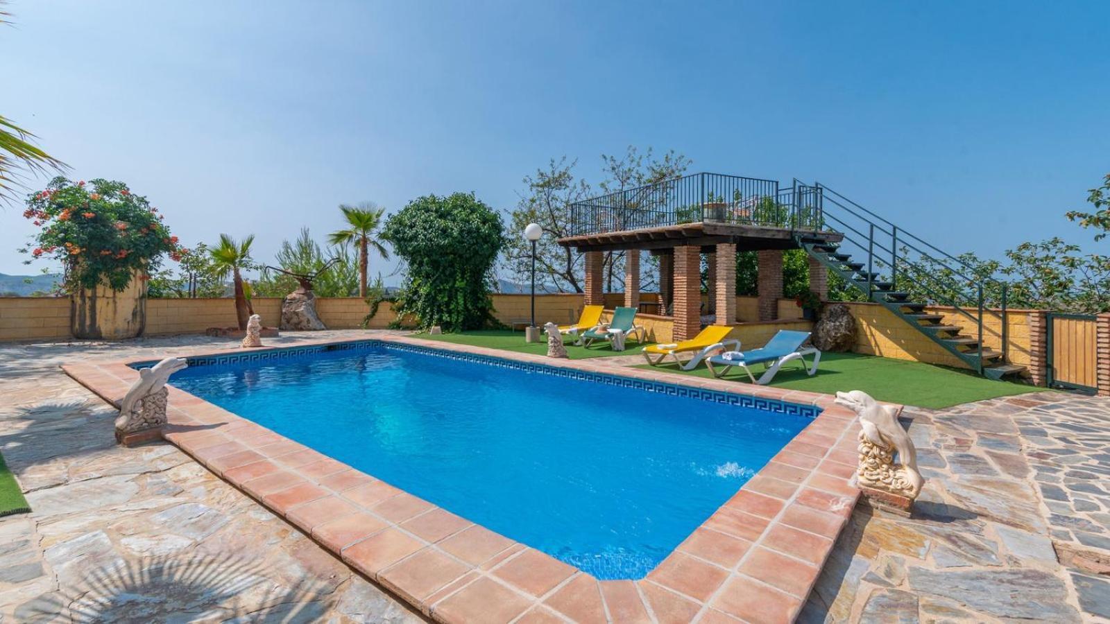 Villa Paraiso Andaluz Sedella By Ruralidays Екстериор снимка
