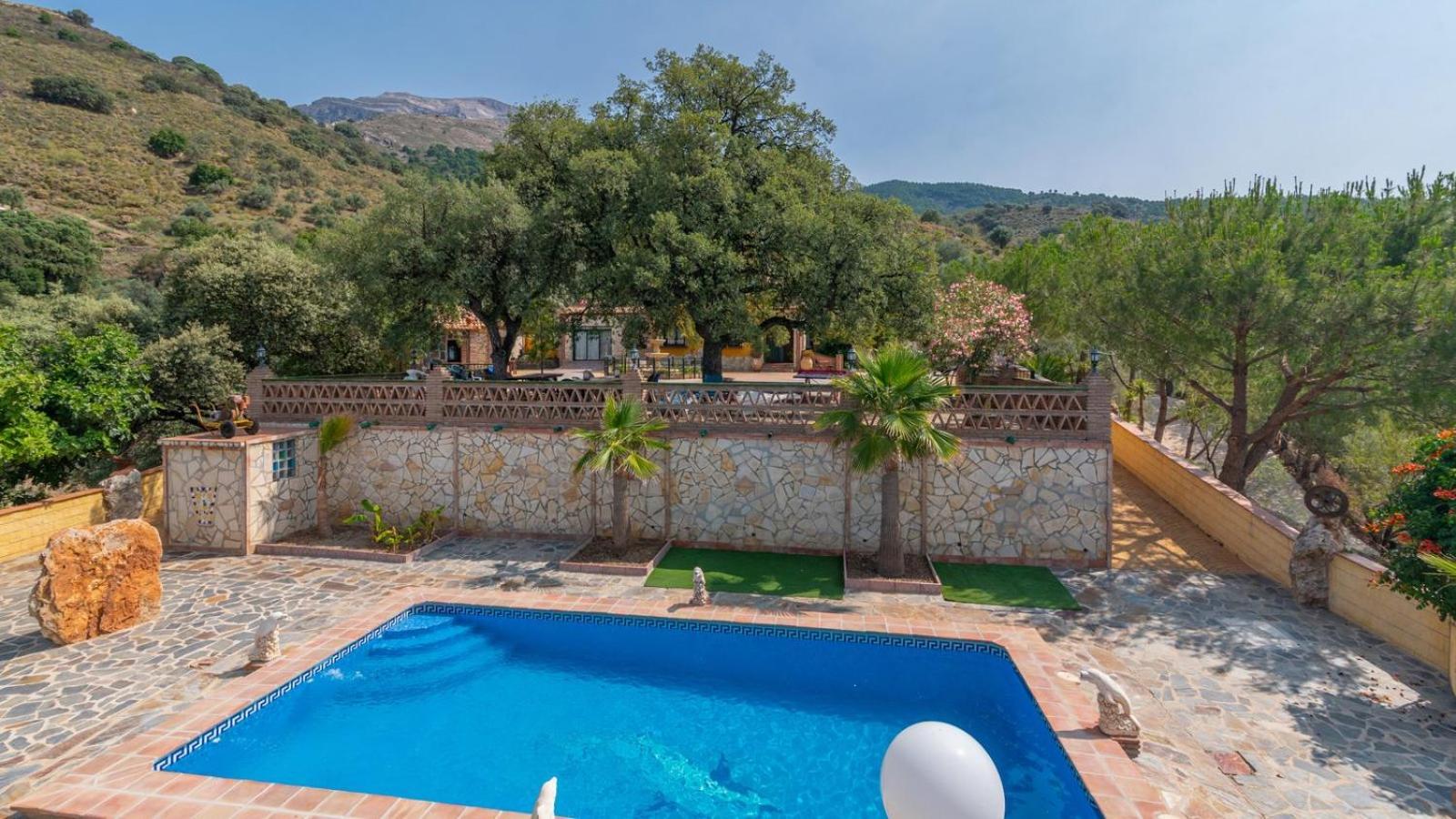 Villa Paraiso Andaluz Sedella By Ruralidays Екстериор снимка