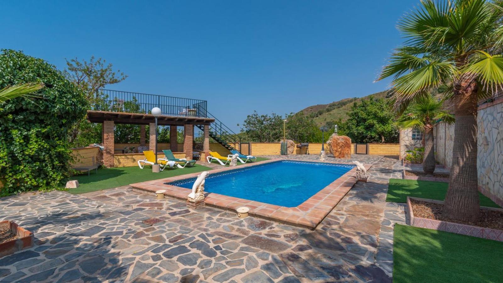 Villa Paraiso Andaluz Sedella By Ruralidays Екстериор снимка